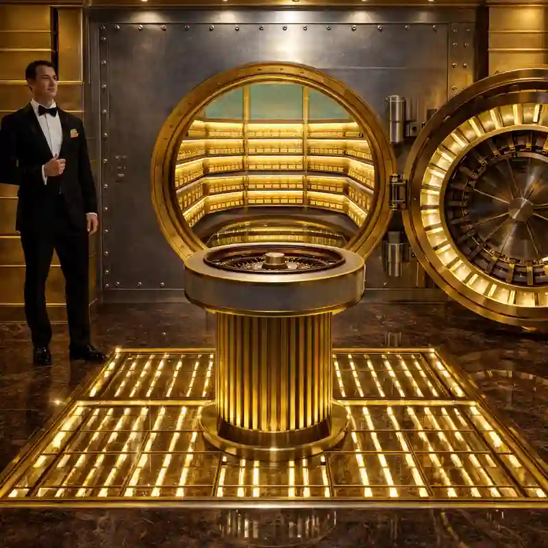 Gold Vault Roulette Casino Game