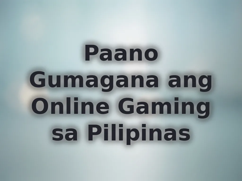 Online Gaming PH Guide